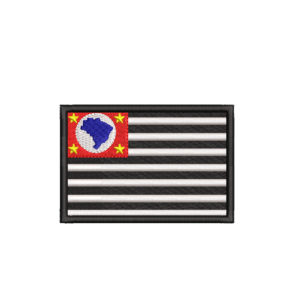 Matriz de Bordado Bandeira Estado de São Paulo